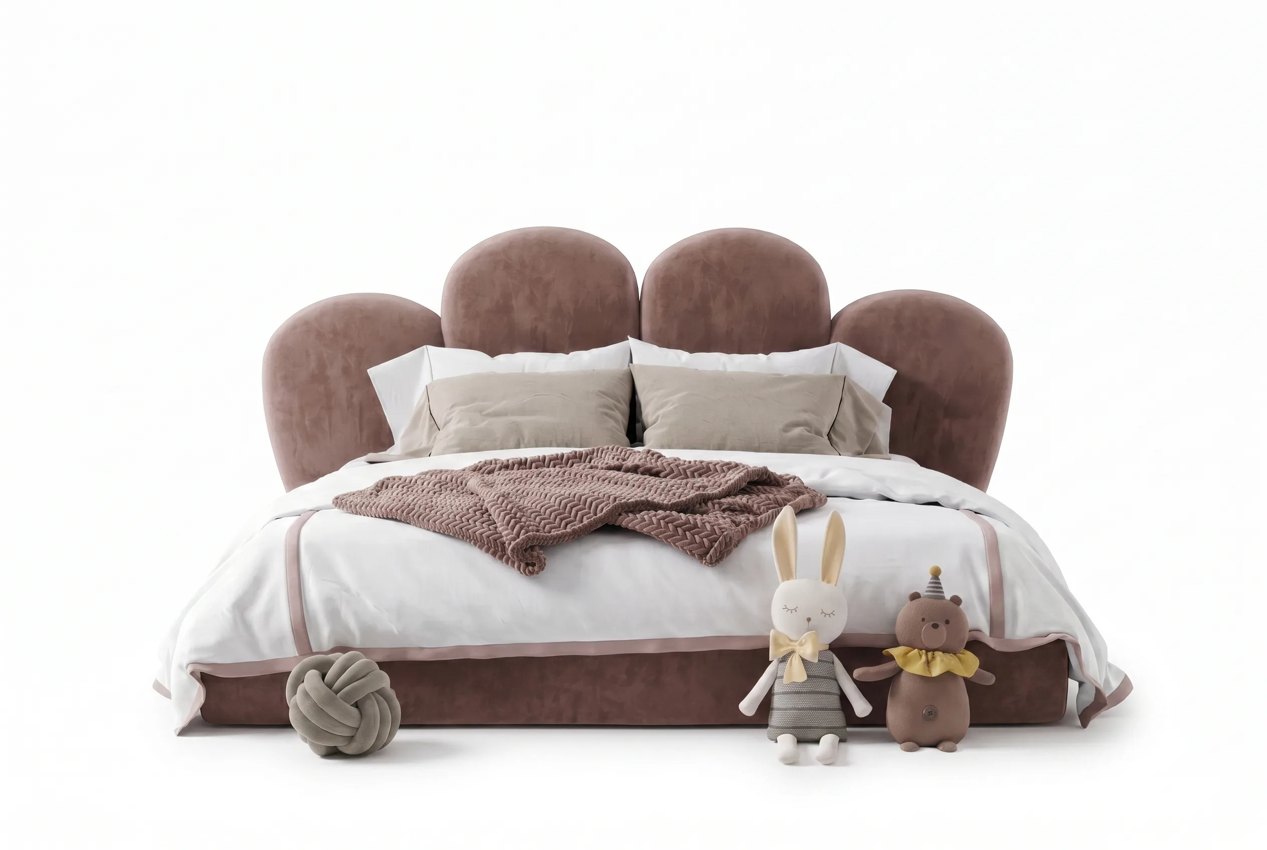 PAW Upholstered Bed