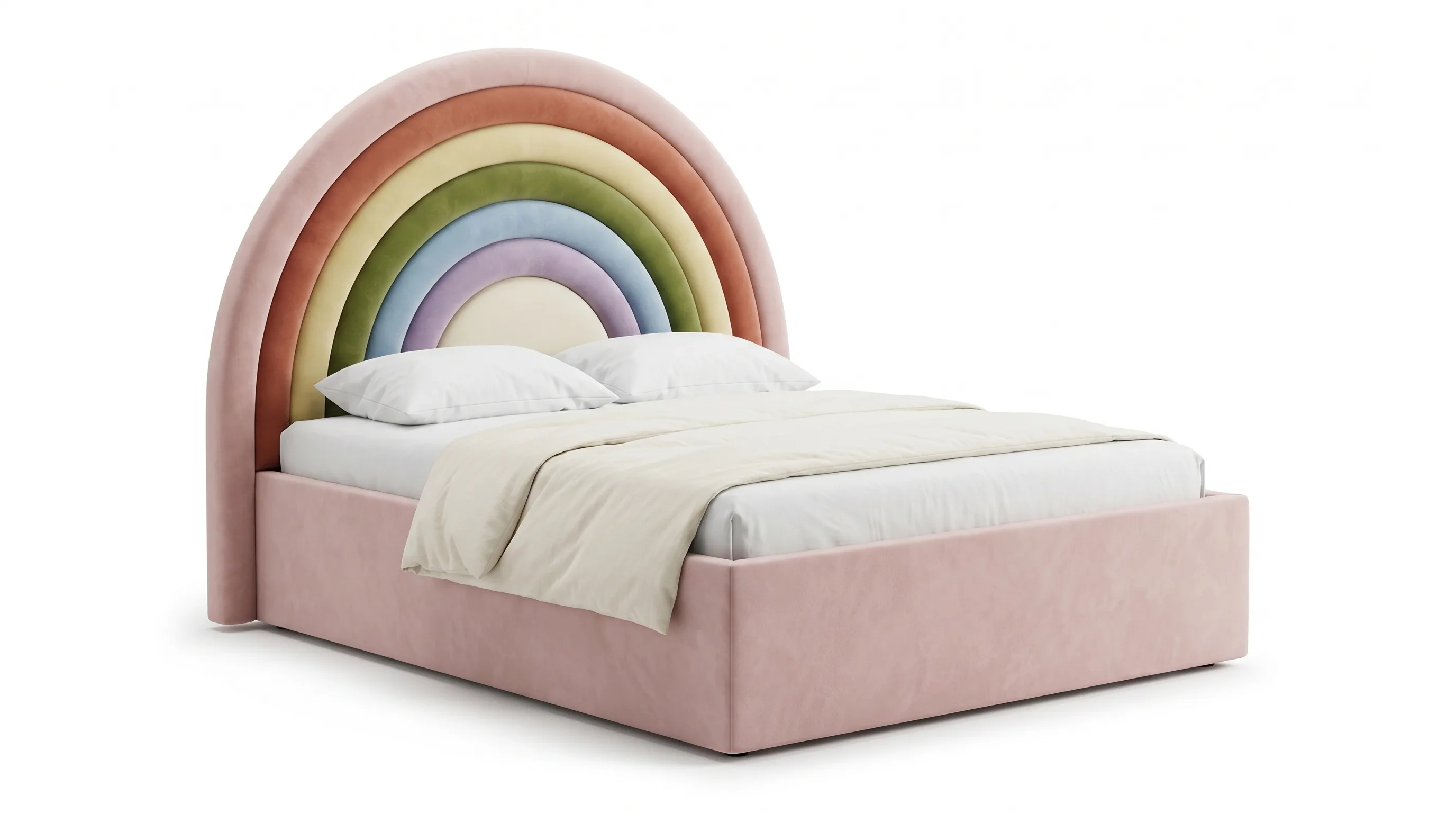 Rainbow Upholstered Bed