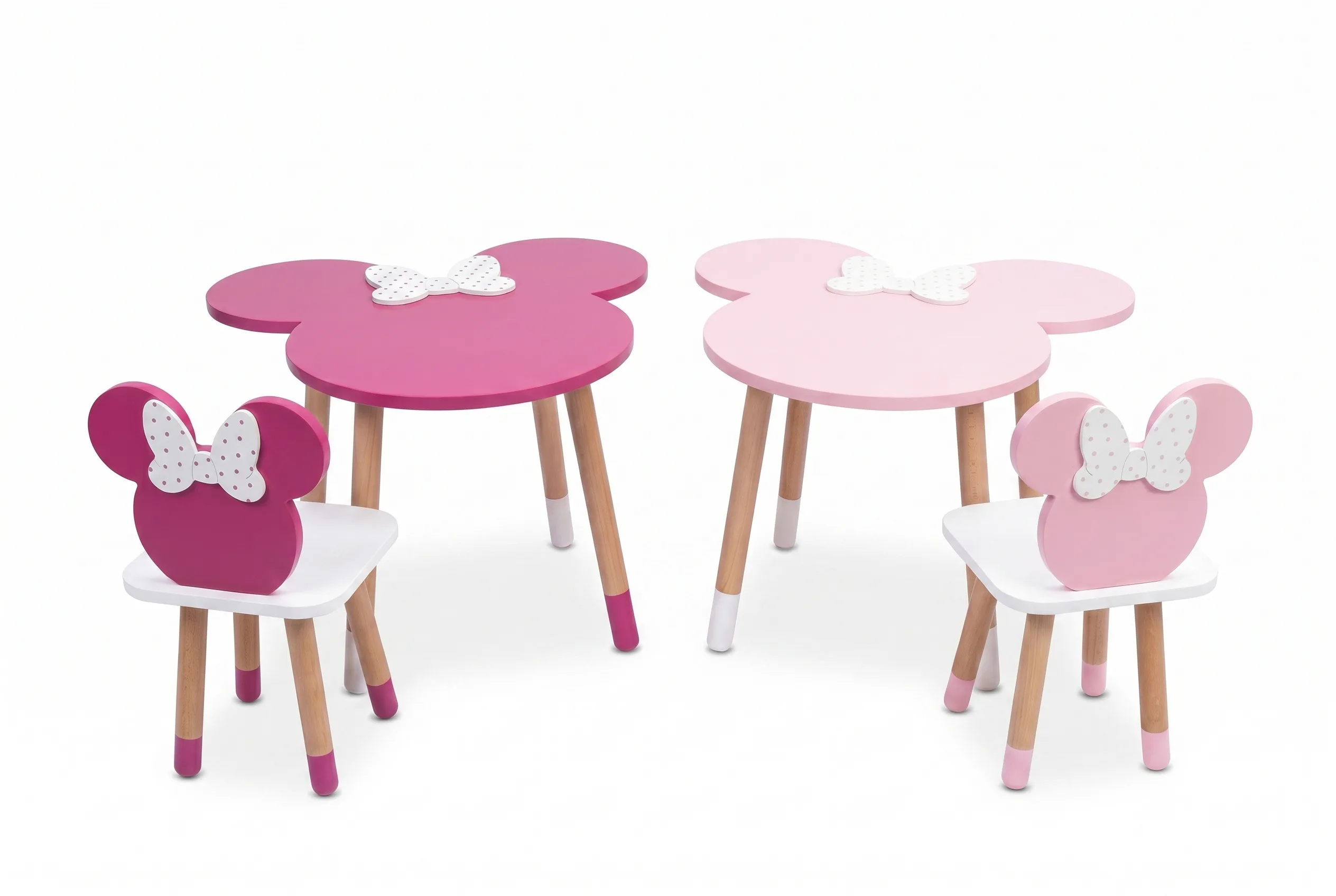 Minnie Pink Table and Chair Set